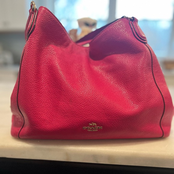 Beautiful Pink Coach Shoulder Bag - Picture 11 of 11
